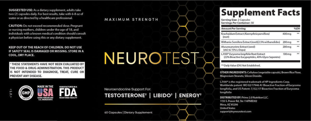 NeuroTest Lebel