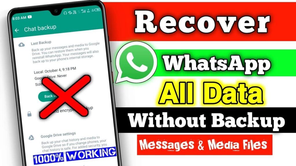 WhatApp recovery